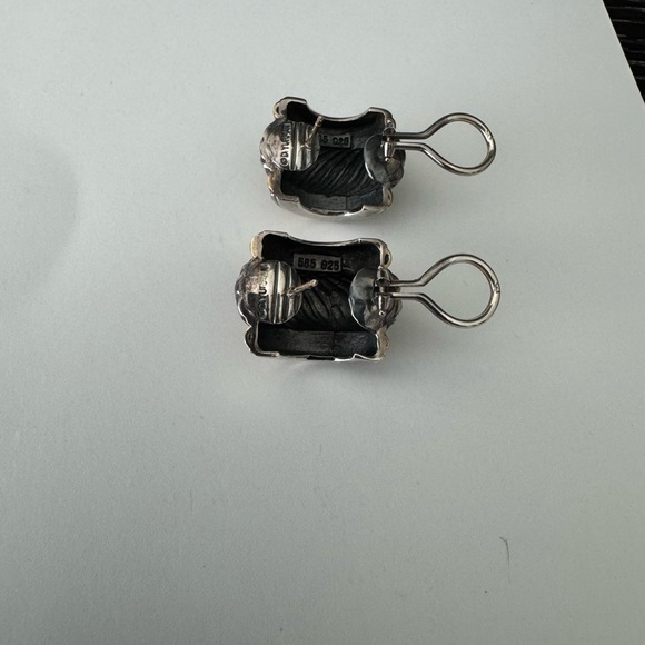 David Yurman Earrings.Cable Cigar Band - Picture 5 of 7